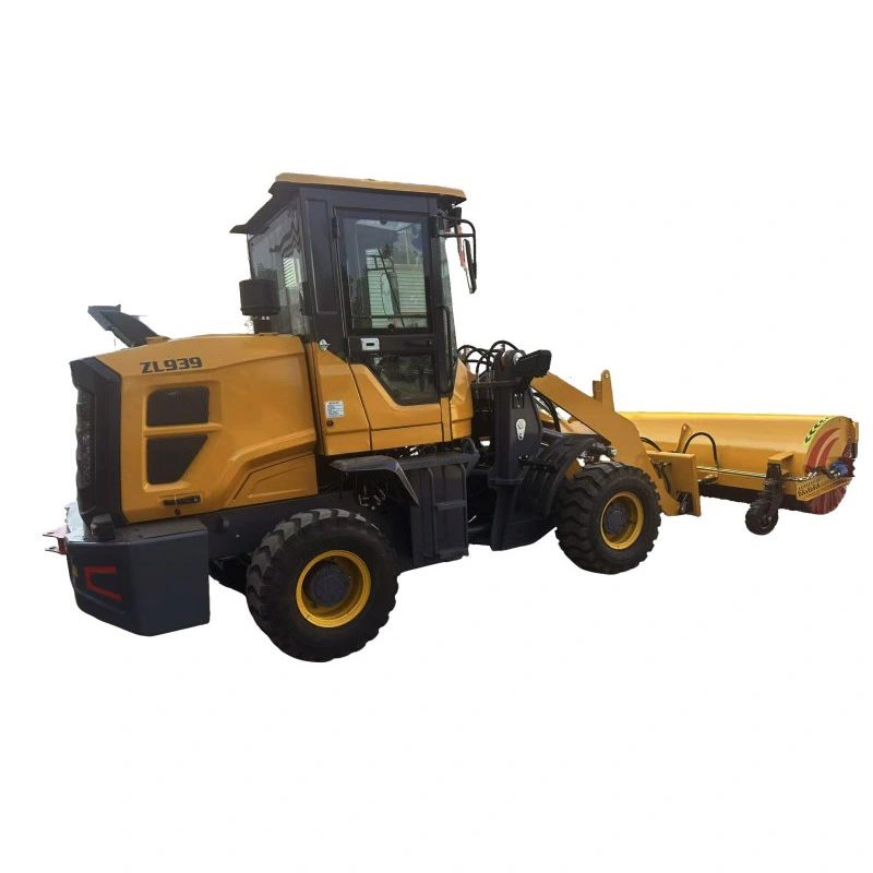 ローダー搭載型除雪車